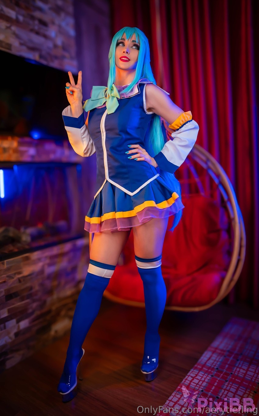 Aery Tiefling Aqua KonoSuba PixiBB.COM 001