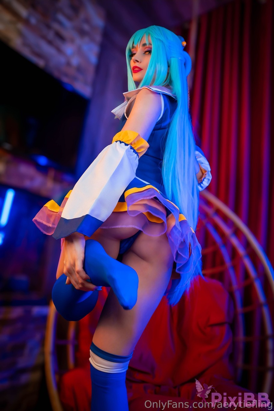 Aery Tiefling Aqua KonoSuba PixiBB.COM 005