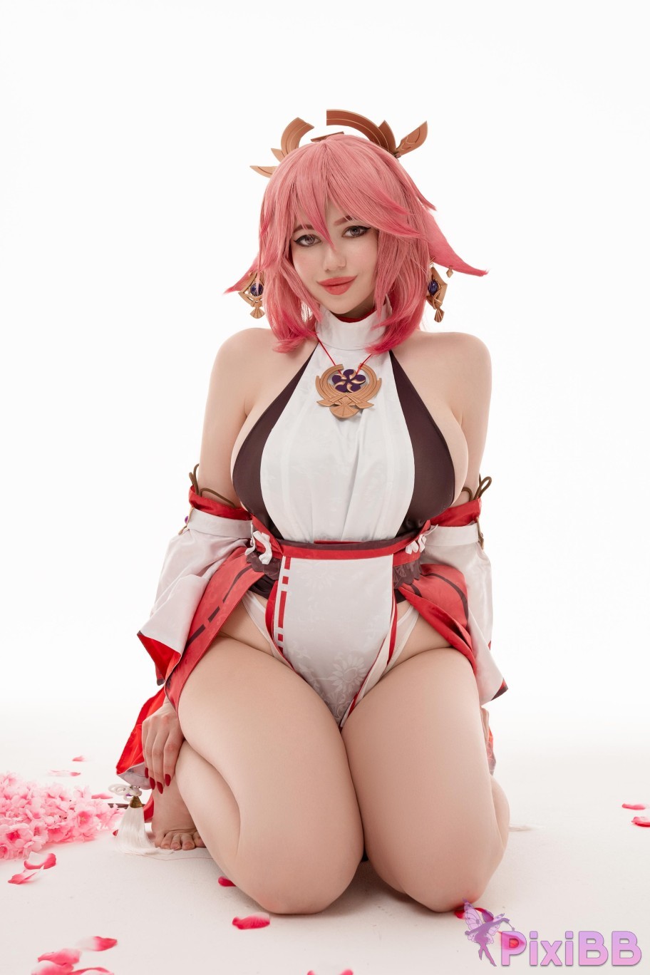 Alina Becker Yae Miko Genshin Impact PixiBB.COM 009