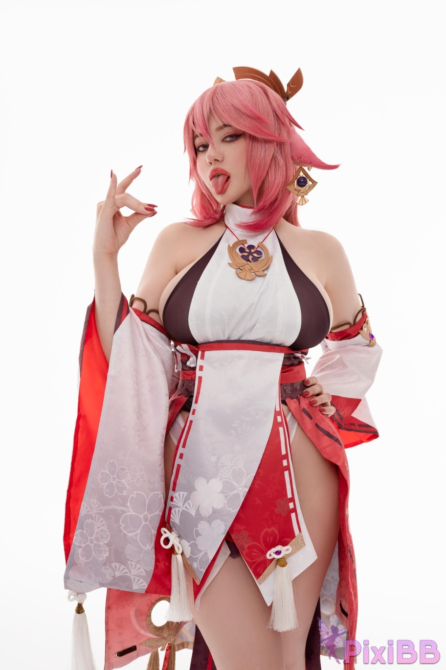 Alina Becker Yae Miko Genshin Impact PixiBB.COM 016