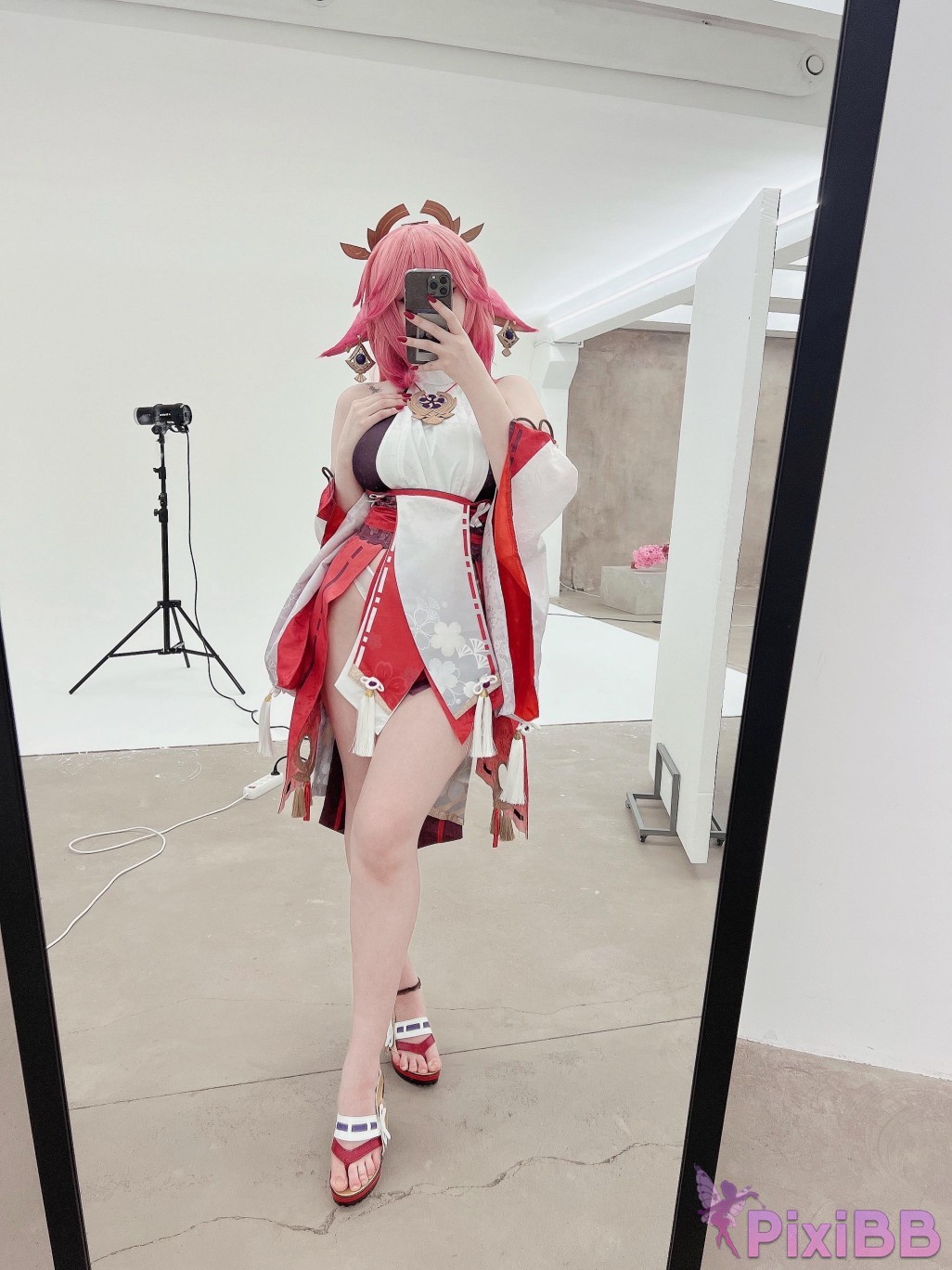 Alina Becker Yae Miko Genshin Impact PixiBB.COM 036