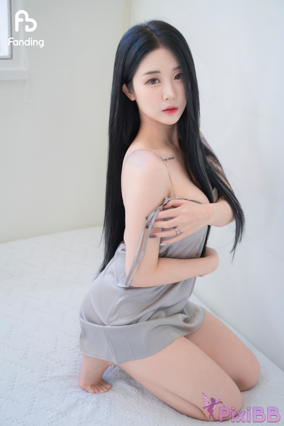 Bomi Gray Slip PixiBB.COM 001