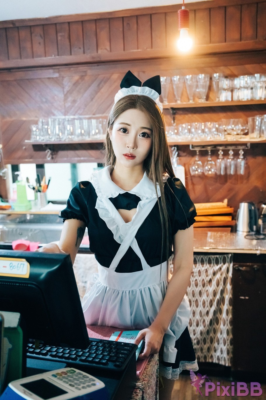 Loozy Bomi Maid Cafe S.Ver PixiBB.COM 053