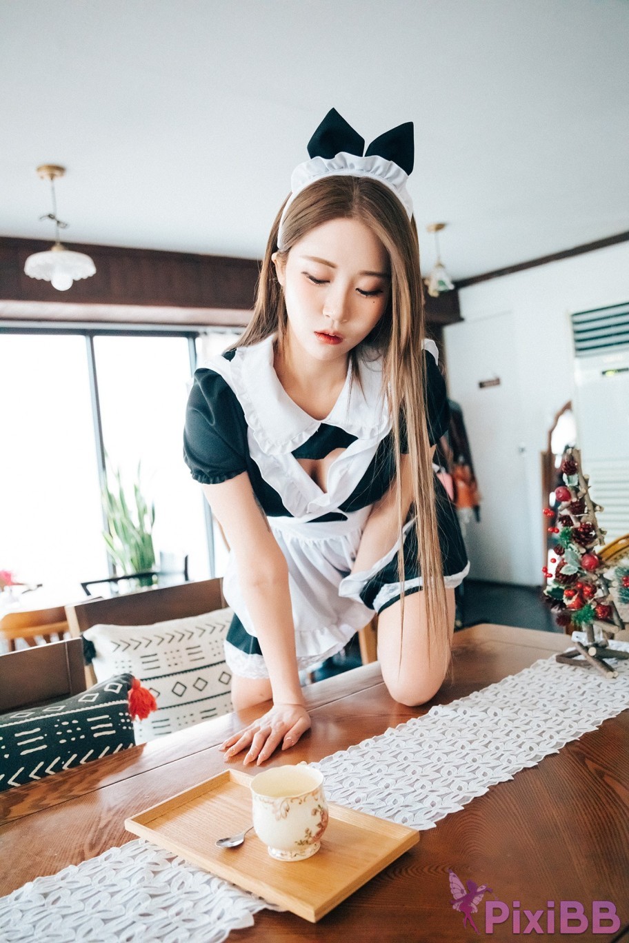 Loozy Bomi Maid Cafe S.Ver PixiBB.COM 058