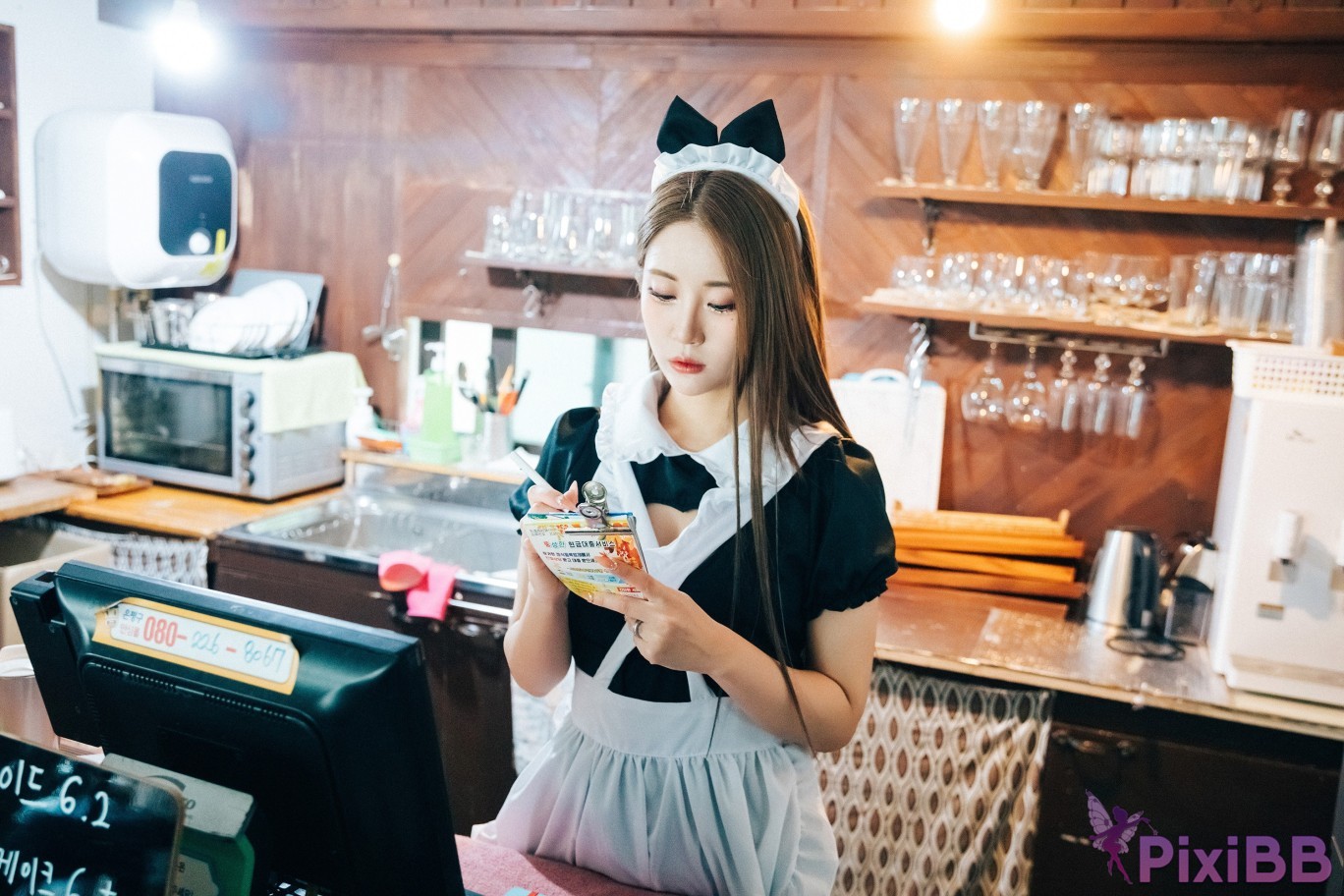 Loozy Bomi Maid Cafe S.Ver PixiBB.COM 086