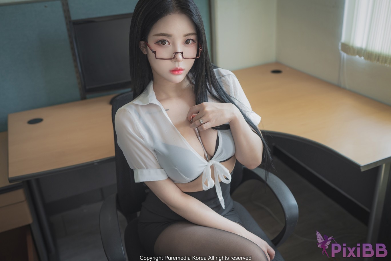 Pure Media Vol.182 Bomi Bomistrys Office PixiBB.COM 007