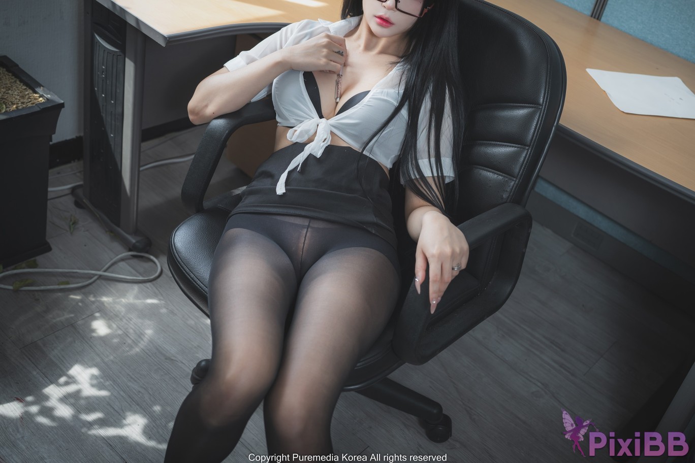 Pure Media Vol.182 Bomi Bomistrys Office PixiBB.COM 012