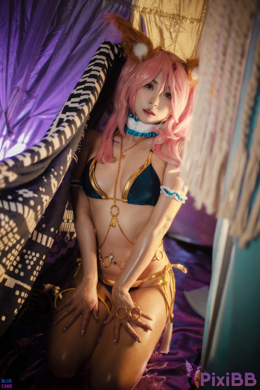 BLUECAKE Bomi Pink Dancer PixiBB.COM 001