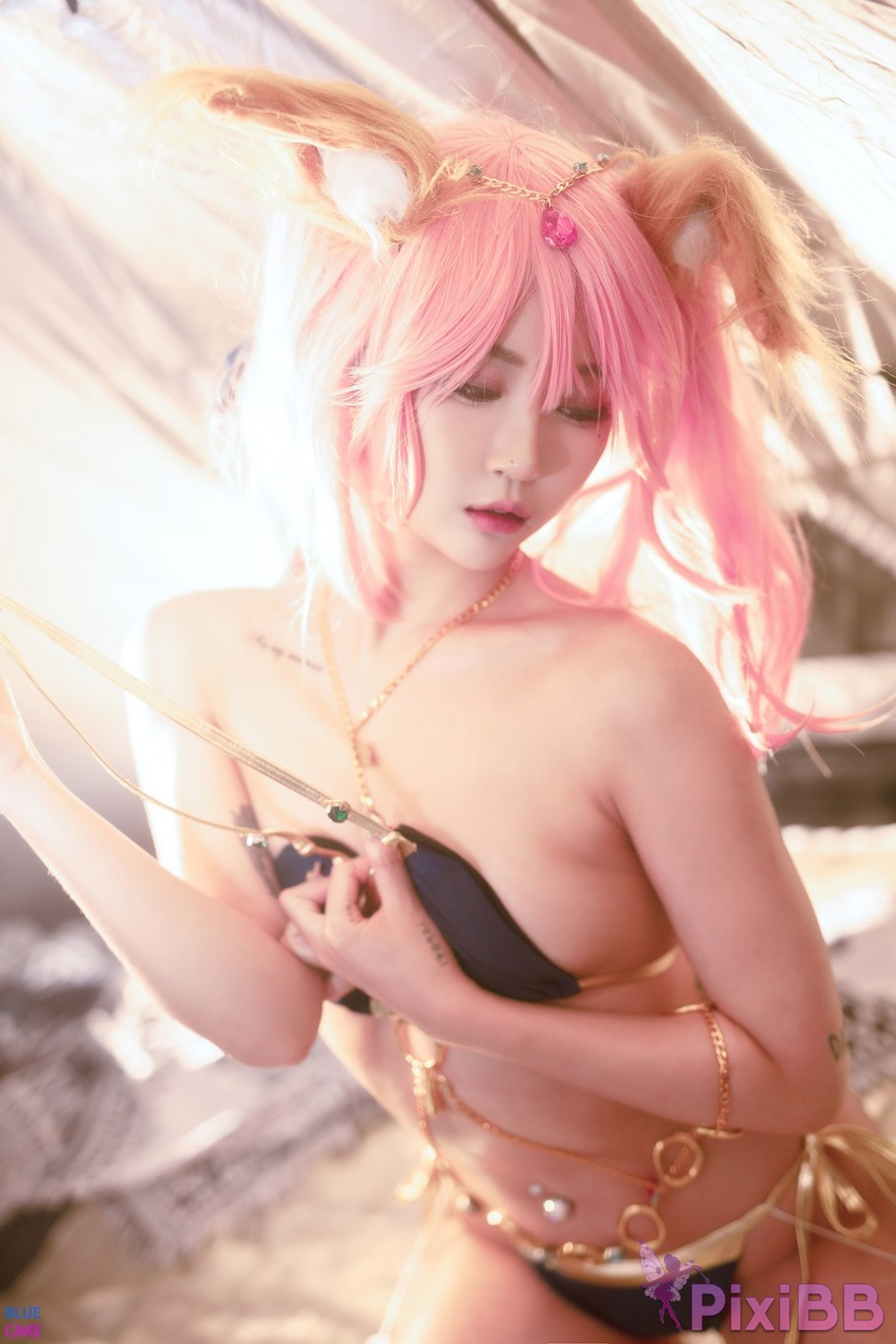 BLUECAKE Bomi Pink Dancer PixiBB.COM 053