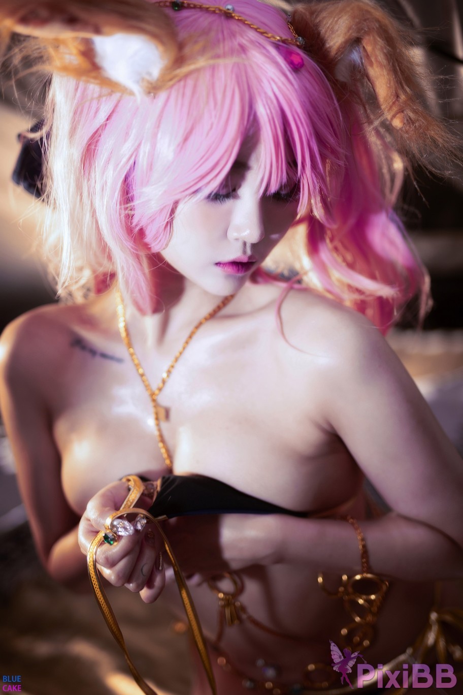 BLUECAKE Bomi Pink Dancer PixiBB.COM 058