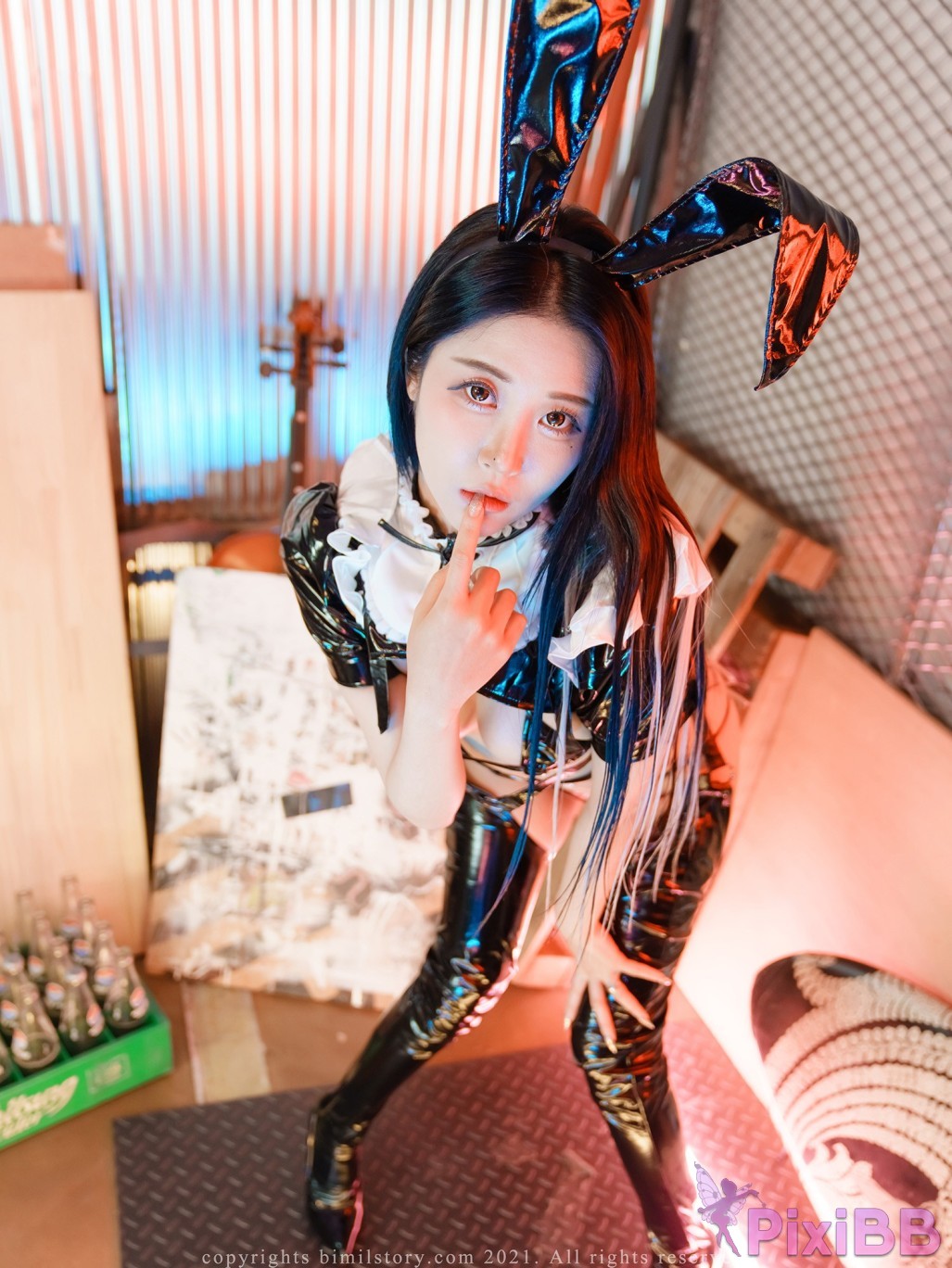 Bimilstory Bomi Vol.03 Sexy bunny girl maid PixiBB.COM 080