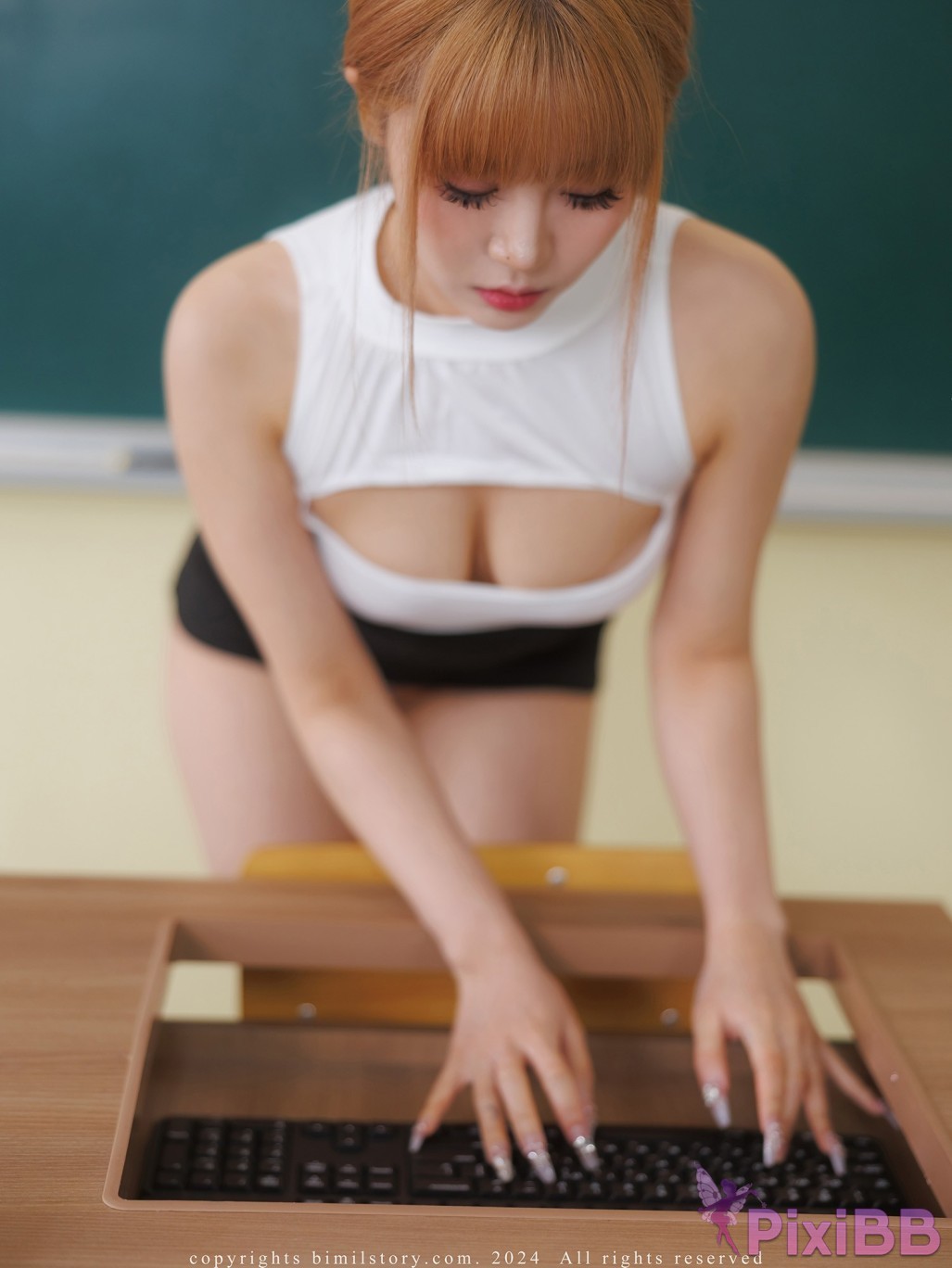 Bimilstory Bomi Vol.48 Academy Teacher PixiBB.COM 022