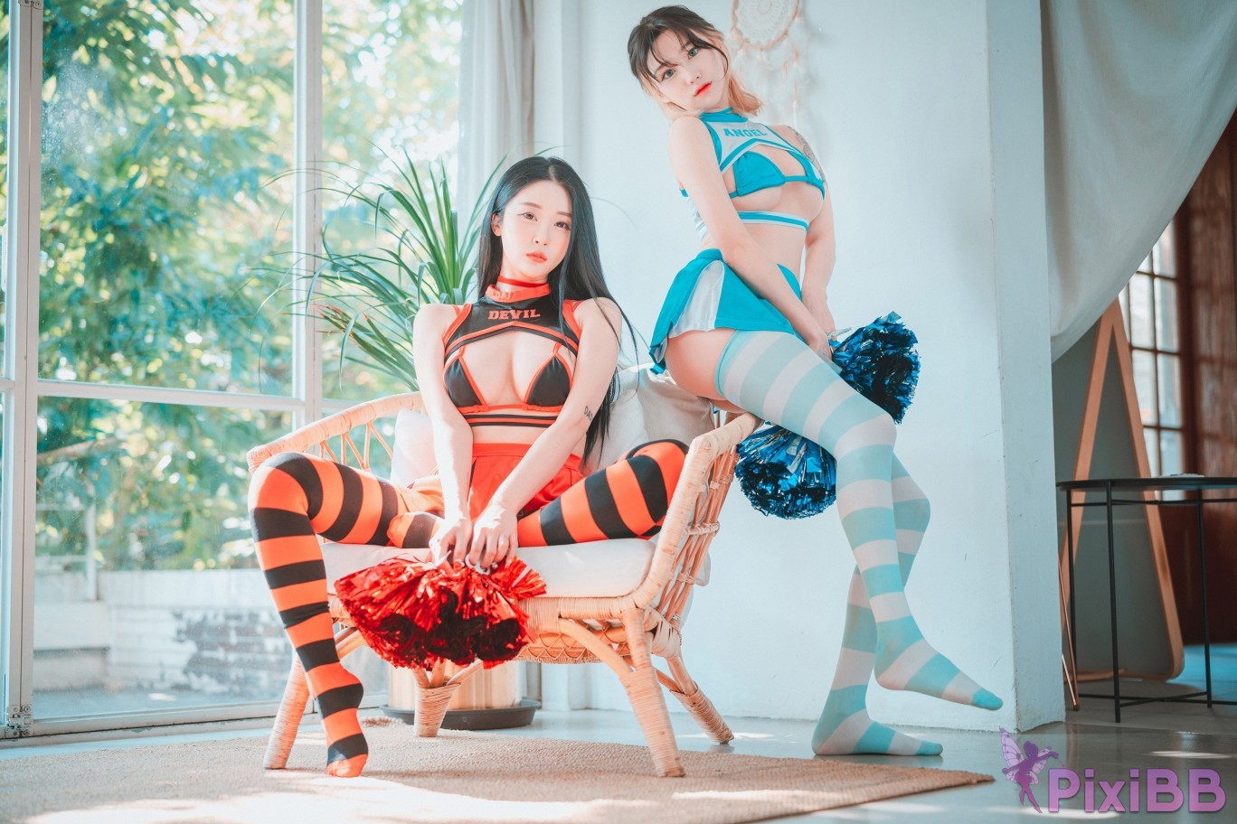 DJAWA Photo Tae Ri and Bomi Devil 666 and Angel 777 PixiBB.COM 008